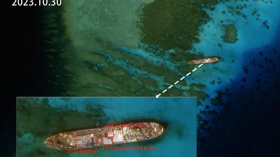 南海有大動作，仁愛礁菲軍艦出現3個不明物體：越南突然填海1公里